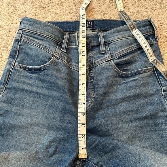 Gap high rise true skinny‎ size 10/30. Inseam 28” raw hem. Vintage v style - Picture 5 of 7